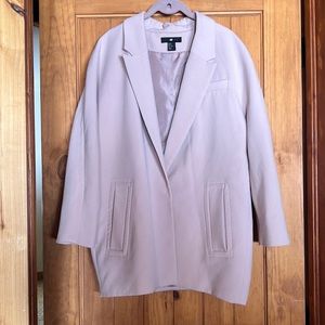 H&M Soft Pink Blazer/Jacket